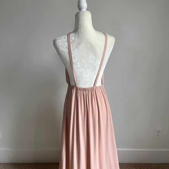 Show Me Your MuMu Amanda Maxi Dress Blush - Picture 9 of 10